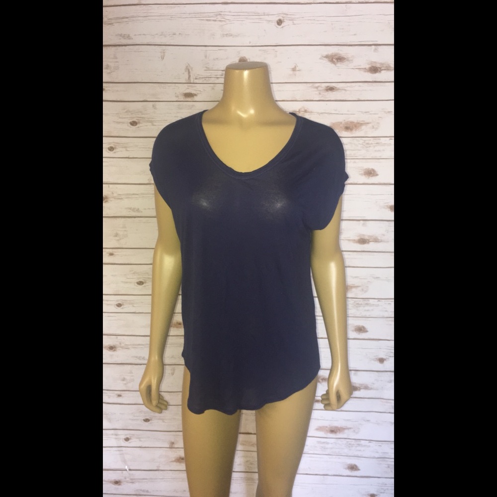 Rag & Bone NWT Navy Femme Tee T-Shirt Top Medium